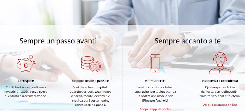 genertel assicurazione investimento